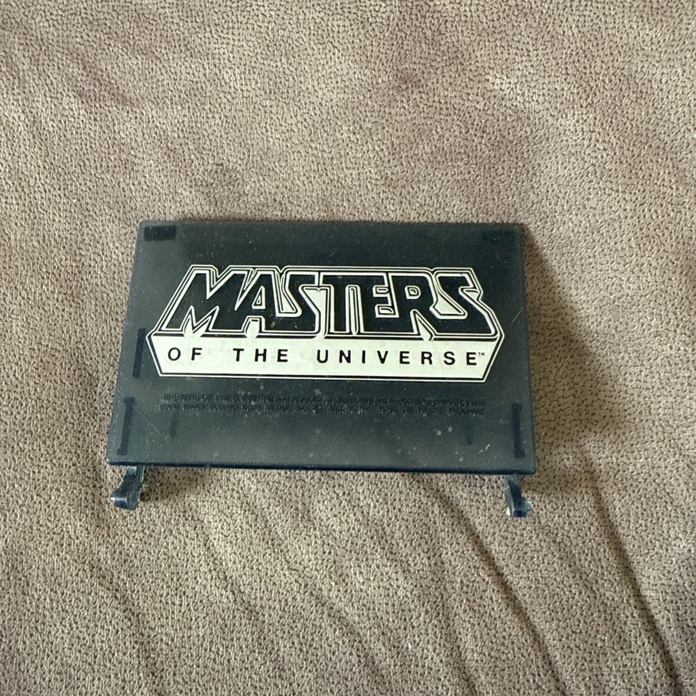 Vintage MOTU Point Dread Talon Fighter Logo Sign Plate Panel Part Mattel 1983